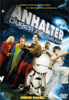 Per Anhalter durch die Galaxis - KEINE PANIK. - Deinen Planeten zu verlieren ist noch kein Weltuntergang. - Einzel-DVD - Neu & OVP